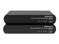 StarTech.com USB HDMI över Cat5e/Cat6 KVM-konsolförlängare med okomprimerad video på 1080p – 100 m - förlängare för tangentbord/video/mus/USB SV565UTPHDU