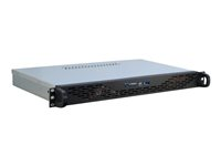 Inter-Tech IPC 1U-K-125L - kan monteras i rack - 1U - mini ITX 88887085