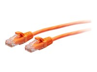 C2G 5ft (1.5m) Cat6a Snagless Unshielded (UTP) Slim Ethernet Network Patch Cable - Orange - patch-kabel - 1.52 m - orange C2G30176