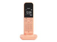 Gigaset CL390A - trådlös telefon - svarssysten med nummerpresentation - 3-riktad samtalsförmåg S30852-H2922-B105