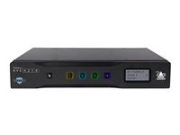 AdderView Secure AVS-4214 - omkopplare för tangentbord/video/mus/ljud - 4 portar AVS-4214
