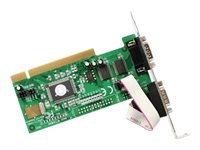 StarTech.com 2 Port PCI RS232 Serial Adapter Card with 16550 UART - Serial adapter - PCI - RS-232 x 2 - PCI2S550 - seriell adapter - PCI - RS-232 x 2 PCI2S550