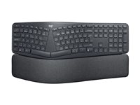 Logitech ERGO K860 Split Keyboard for Business - tangentbord - QWERTY - USA, internationellt - grafit Inmatningsenhet 920-010352