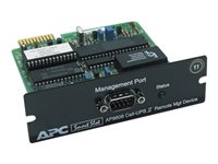 APC Out-of-Band Management Card - adapter för administration på distans - SmartSlot AP9608