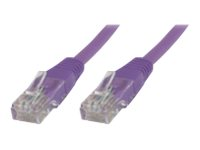 MicroConnect nätverkskabel - 1 m - lila UTP501P