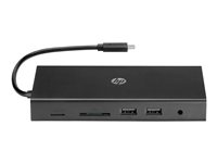 HP Travel Hub - portreplikator - USB-C - VGA, HDMI 1C1Y5AA