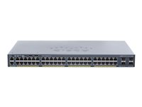 Cisco Catalyst 2960X-48TS-L - switch - 48 portar - Administrerad - rackmonterbar WS-C2960X-48TS-L