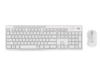 Logitech MK295 Silent - sats med tangentbord och mus - QWERTY - engelska - offwhite Inmatningsenhet 920-009823