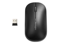 Kensington SureTrack Dual Wireless Mouse - mus - 2.4 GHz, Bluetooth 3.0, Bluetooth 5.0 LE - svart K75298WW