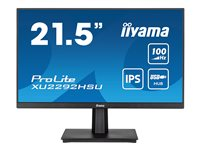 iiyama ProLite XU2292HSU-B6 - LED-skärm - Full HD (1080p) - 22" XU2292HSU-B6