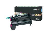 Lexmark - Extra lång livslängd - magenta - original - tonerkassett - LCCP, LRP C792X1MG