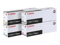 Canon C-EXV 17 - gul - original - tonerkassett 0259B002