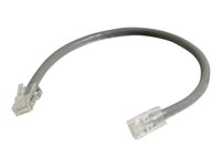 C2G Cat5e Non-Booted Unshielded (UTP) Network Patch Cable - patch-kabel - 50 cm - grå 83000