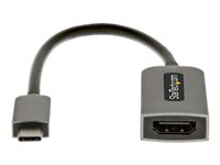 StarTech.com USB C till HDMI-adapter - 4K 60 Hz video, HDR10 - USB-C till HDMI 2.0b adapterdongel - USB Type-C DP alt-läge till HDMI-monitor/skärm/TV - USB C till HDMI-konverterare - videokort - HDMI / USB - 13 cm USBC-HDMI-CDP2HD4K60
