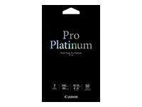 Canon Photo Paper Pro Platinum - fotopapper - 50 ark - 101.6 x 152.4 mm 2768B014