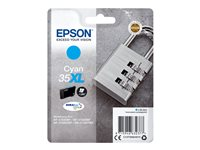 Epson 35XL - XL - cyan - original - bläckpatron C13T35924020