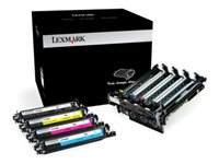 Lexmark Black & Colour Imaging Kit - svart, färg - skrivaravbildningssats - LCCP 70C0Z50