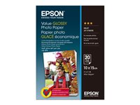 Epson Value - fotopapper - blank - 20 ark - 100 x 150 mm - 183 g/m² C13S400037