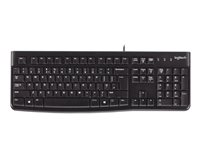 Logitech K120 - tangentbord - QWERTY - USA, internationellt Inmatningsenhet 920-002508