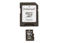 Intenso Premium - flash-minneskort - 64 GB - mikroSDXC UHS-I 3423490