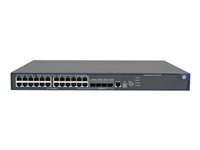 HPE 5500-24G-PoE+ SI Switch with 2 Interface Slots - switch - 24 portar - Administrerad - rackmonterbar JG238A#ABB