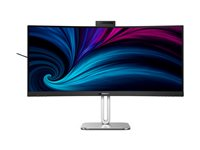 Philips 34B2U6603CH - 6000 Series - LED-skärm - böjd - 34" - HDR 34B2U6603CH/00