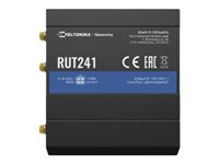 Teltonika RUT241 - trådlös router - WWAN - Wi-Fi - 3G, 4G, 2G - skrivbordsmodell, DIN-skenmonterbar RUT241000000