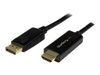 StarTech.com DisplayPort till HDMI-kabeladapter - 3 m - 4K 30 Hz - adapterkabel - DisplayPort / HDMI - 3 m DP2HDMM3MB