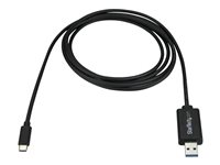 StarTech.com USB C to USB Data Transfer Cable for Mac and Windows, USB 3.0 - 2m (6ft) - USB typ C-kabel - 24 pin USB-C till USB typ A - 2 m USBC3LINK