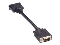 Black Box VGA to DVI-I Video Adapter Dongle - videokort - HD-15 (VGA) till DVI-I VA-VGA-DVII