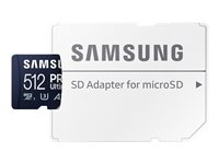 Samsung PRO Ultimate MB-MY512SA - flash-minneskort - 512 GB - mikroSDXC UHS-I MB-MY512SA/WW
