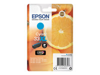 Epson 33XL - XL - cyan - original - bläckpatron C13T33624022