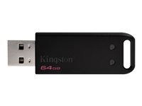 Kingston DataTraveler 20 - USB flash-enhet - 64 GB DT20/64GB-3P