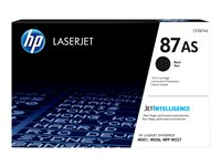 HP 87AS - svart - original - LaserJet - tonerkassett (CF287AS) CF287AS