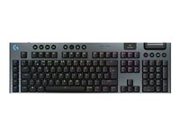 Logitech G G915 X - tangentbord - gaming, LIGHTSPEED full size - svart Inmatningsenhet 920-012707