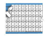 Brady Micro Solid Numbers Wire Marker Card Legend: 1 - lednings/kabelmärkare (förtryckt) TMXM-1-PK