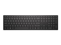 HP Pavilion 600 - tangentbord - brittisk - schweizisk svart Inmatningsenhet 4CE98AA#ABU