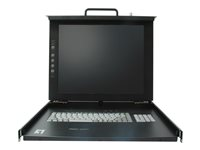 LevelOne KVM-0117 - KVM-konsol - 17" KVM-0117DE