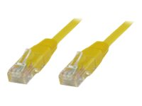 MicroConnect nätverkskabel - 1 m - gul UTP501Y