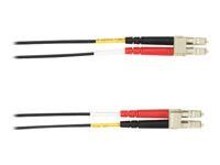 Black Box patch-kabel - 1 m - svart FOCMR50-001M-LCLC-BK