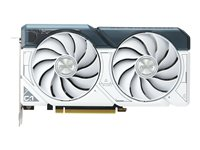 ASUS Dual GeForce RTX 4060 8GB - White OC Edition - grafikkort - GeForce RTX 4060 - 8 GB - vit 90YV0JC2-M0NA00