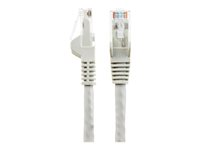 StarTech.com 7m LSZH CAT6 Ethernet Cable, 10 Gigabit Snagless RJ45 100W PoE Network Patch Cord with Strain Relief, CAT 6 10GbE UTP, Grey, Individually Tested/ETL, Low Smoke Zero Halogen - Category 6 - 24AWG - patch-kabel - 7 m - grå N6LPATCH7MGR