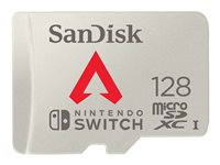 SanDisk - flash-minneskort - 128 GB - mikroSDXC UHS-I SDSQXAO-128G-GN6ZY