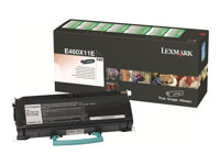 Lexmark - Extra lång livslängd - svart - original - tonerkassett - LRP E460X11E