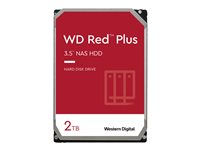WD Red Plus WD20EFRX - hårddisk - 2 TB - SATA 6Gb/s WD20EFRX
