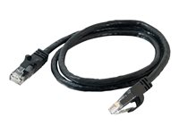 C2G Cat6 Booted Unshielded (UTP) Network Patch Cable - patch-kabel - 1 m - svart 83406