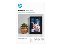 HP Advanced Glossy Photo Paper - fotopapper - blank - 100 ark - 100 x 150 mm - 250 g/m² Q8692A