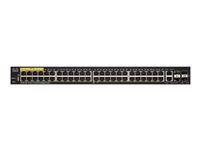 Cisco Small Business SF350-48P - switch - 48 portar - Administrerad - rackmonterbar SF350-48P-K9-EU