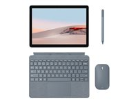 Microsoft Surface Go Type Cover - tangentbord - med pekdyna, accelerometer - tysk - isblå KCT-00085
