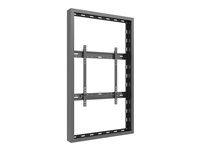 Multibrackets M Pro Series hölje - för LCD-display - hög ljusstyrka - svart, RAL 9005 7350105216121